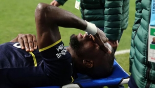 Enner Valencia sakatlandı, Fenerbahçe 10 kişi kaldı