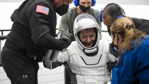 4 Astronot SpaceX kapsülüyle dünyaya döndü