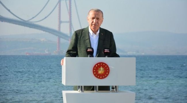 Erdoğan, Çanakkale Köprüsü için tarih verdi