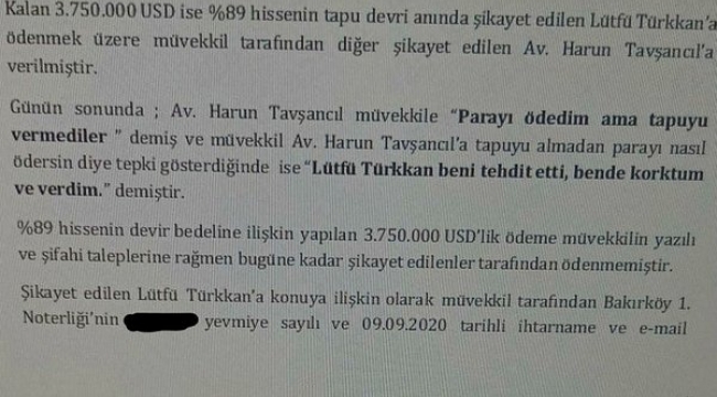 Lütfi Türkkan, Korkmaz Yiğit'i Dolandırdı mı?