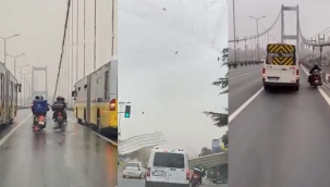 Motokuryelerin yardımına metrobüsler yetişti