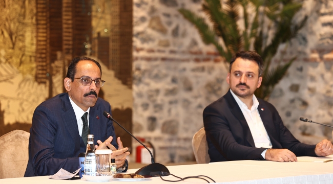 Sözcü Kalın Tügva'ya sahip çıktı