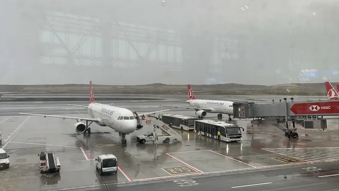 THY, lodos yüzünden İstanbul seferlerini durdurdu