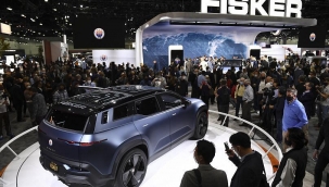 Tişört ve balıkçı ağından araba yapıldı