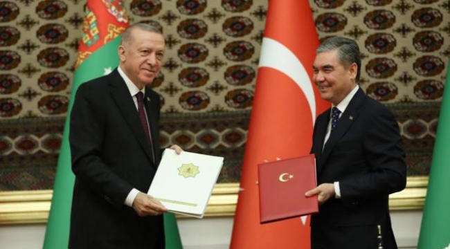 Türkiye ile Türkmenistan arasında ortak bildiri