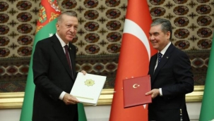 Türkiye ile Türkmenistan arasında ortak bildiri