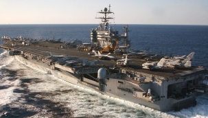 ABD uçak gemisi bir süre daha Akdeniz'de kalacak