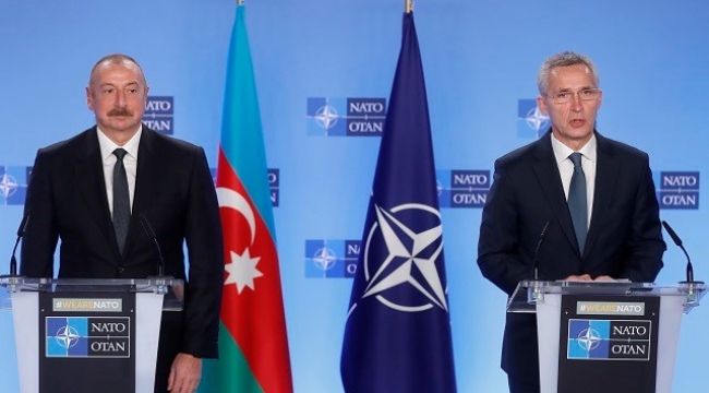 Aliyev'den NATO'ya ziyaret