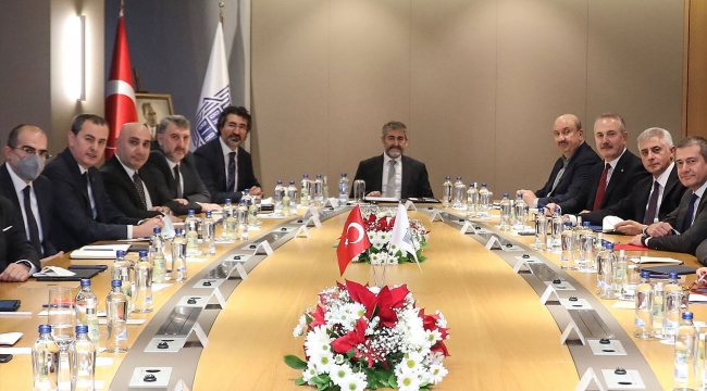 Bakan Nebati, TBB ile toplantı yaptı 