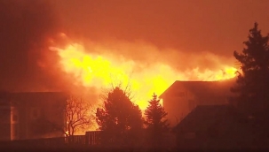 Colorado'da yangın sebebiyle halk tahliye ediliyor