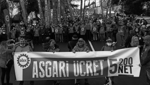 DİSK'in çağrısıyla işçilerin mitingi başladı