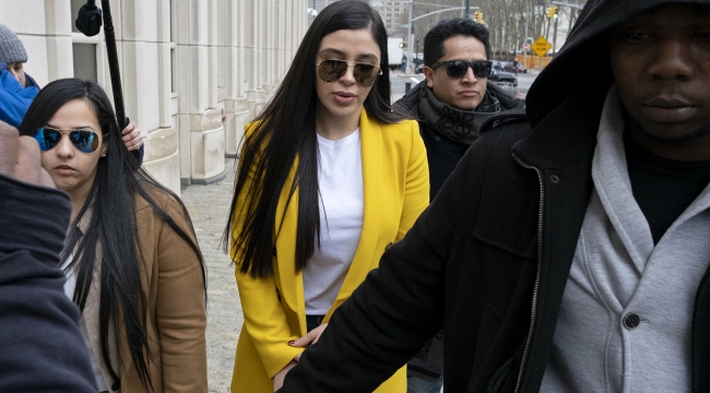 El Chapo'nun eşine 3 yıl hapis cezası