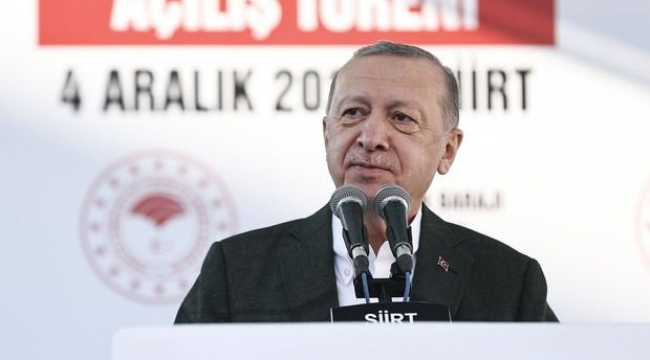 Erdoğan: ''Asla faizden taviz vermeyeceğiz''