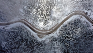 Ilgaz Dağı beyazlar içinde