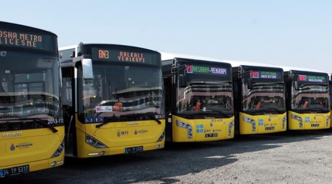 İstanbul'da toplu taşıma 1 Ocak günü ücretsiz 