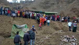 Myanmar'da yeşim taşı madeninde heyelan