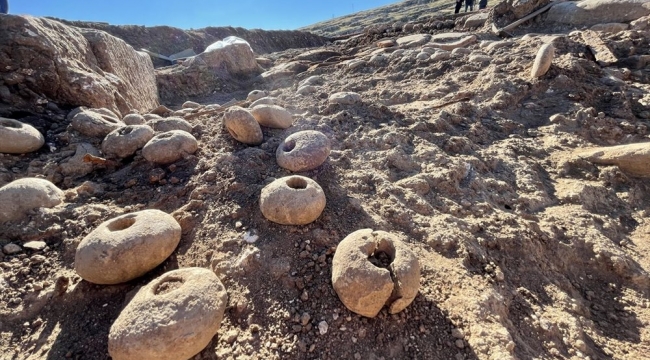 Perre Antik Kenti'ndeki kazılarda 1600 yıllık dokuma atölyesi bulundu