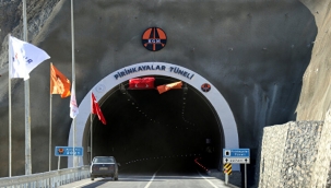 Pirinkayalar Tüneli törenle açıldı