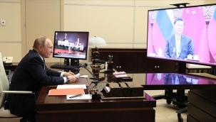 Putin, Çin Devlet Başkanı Şi Cinping ile görüştü