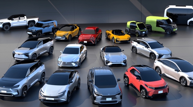 Toyota, 2030'a kadar 30 elektrikli model üretecek