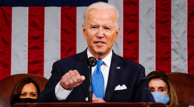 Biden, kongre baskını için Trump'ı suçladı