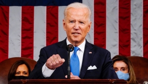 Biden, kongre baskını için Trump'ı suçladı