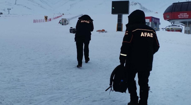 Erciyes Kayak Merkezi'ne çığ düştü: 1 turist öldü