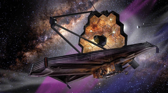 James Webb Teleskobu Dünya'dan gözlemlendi