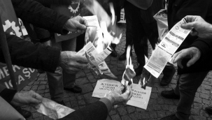 Konak'ta emeklilerden zam protestosu