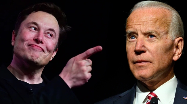Musk: "Biden insan formunda rutubetli bir kukla!"