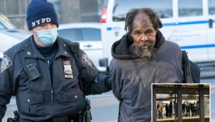 New York metrosunda cinayet