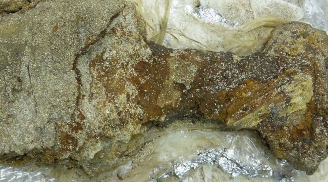 Paslı Viking kılıcı X-ışınları ile tarandı