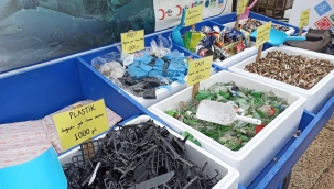 Üsküdarlı dalgıçlar denize dalıp "atık" çıkardı