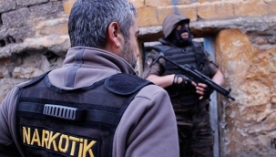Uyuşturucu operasyonlarının sayısında artış var