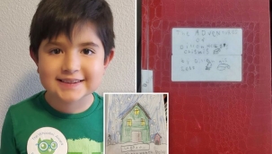 Bir çocuğun yazdığı çizgi romana yoğun ilgi