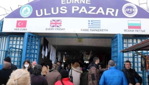 PCR testinin kalkmasıyla Edirne'ye akın ettiler