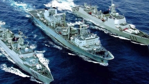 Çin savaş gemileri, Tayvan kara sularına girdi