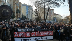 Eskişehir'de zam protestosuna polis müdahalesi