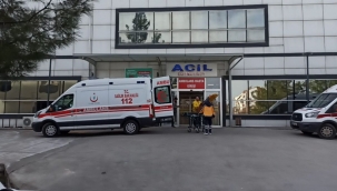 Isınmak için kovada ateş yakan işçi zehirlendi