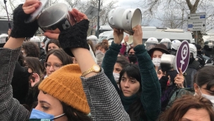 Kadıköy'de zamlara kap kacaklı protesto