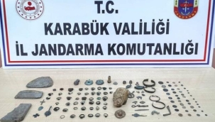 Karabük'te tarihi eser operasyonu