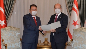 KKTC'de üç partili koalisyon hükümeti kuruldu