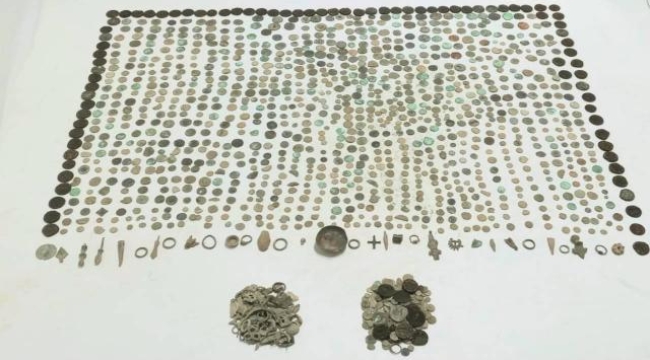 Kocaeli'de 1536 parça tarihi eser ele geçirildi