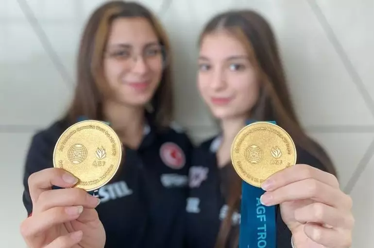 Milli jimnastikçilerimiz altın madalya getirdi