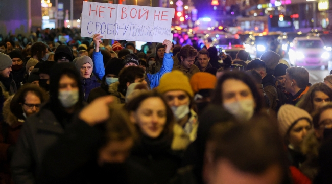 Moskova'da savaş karşıtı protestolar yasaklandı!