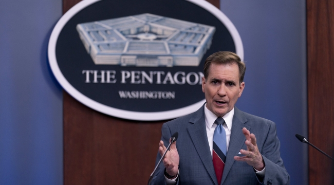 Pentagon: "İran'ın balistik füzesi saldırı için"
