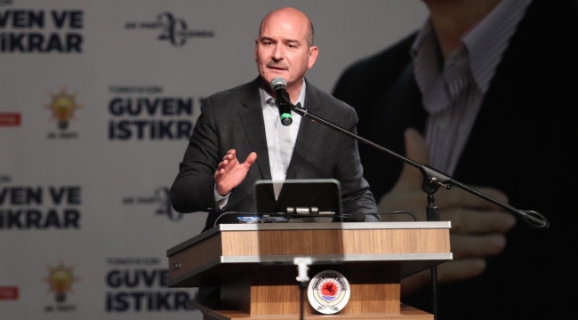 Soylu: "Batı, 'AK Parti kazanırsa yanarız' diyor"