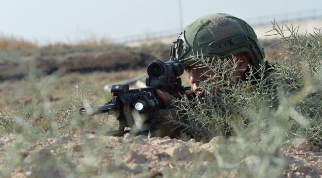 Suriye'de taciz ateşi açan 14 terörist öldürüldü