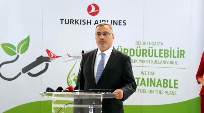 THY, "çevreci yakıt" ile ilk uçuşunu gerçekleştirdi