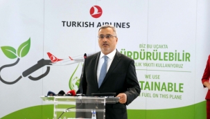 THY, "çevreci yakıt" ile ilk uçuşunu gerçekleştirdi